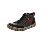 HWK Damen Stiefel schwarz/darkolive/flamme - Gr. - 40