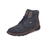 Rieker Schnürstiefelette B3343 Herren wasserabweisend riekerTEX Blau Größe 45