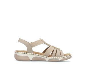 Rieker Rieker Damen Riemchensandale beige BEIGE ***, 43