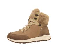 Rieker Winterstiefel Evolution W0670-00 (Schnürstiefel mit Innenfutter und seitlichen Reissverschluss) taupebraun Damen, Größe Euro (US) 40 (8,5)