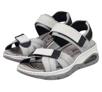 Rieker Sandale 67651 grau Damen, Größe Euro (US) 41 (9,5)