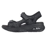 Trekkingsandale RIEKER "vegan", Damen, Gr. 37, schwarz, Lederimitat, Textil, sportlich, Schuhe, Klettschuh, Outdoorsandale, Sommerschuh mit Rieker Air Dämpfung (44479955-37) schwarz