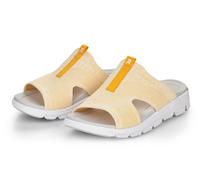 Rieker Sandale V8403-68 gelb Pantoletten Damen - 1 Paar, Größe Euro (US) 43 (11)