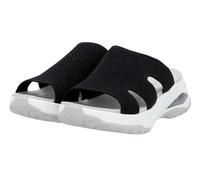 Rieker Sandale W3150 schwarz/weiss Damen, Größe Euro (US) 41 (9,5)