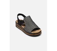 Rieker Damen 62971 Keil Sandaletten