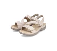 Rieker Damen Sandale Morelia/Ribbonstretch Beige EU 38