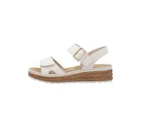 Rieker Sandalen Lederimitat Creme - 39