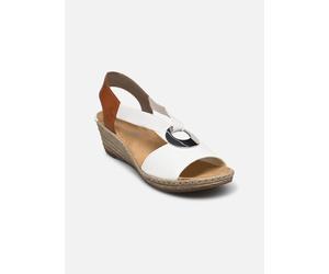 Rieker - Sandalen Sandales compensées - 624H6 - weiß - Größe 36