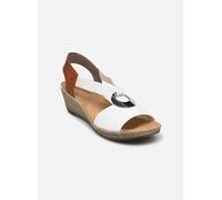 Rieker - Sandalen Sandales compensées - 624H6 - weiß - Größe 40