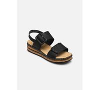 Rieker Damen Klassische Sandalen 62950, Frauen Sandalen,Sommerschuhe,Freizeitschuhe,offene Schuhe,Strandschuhe,schwarz (00),39 EU / 6 UK