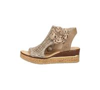 Rieker Sandalen Textil Beige - 39