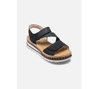 Rieker Damen Sandalen V7974-14 Blau Größe 42