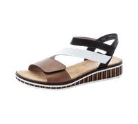 Rieker Sandalette bis 30mm Absatz für Damen, braun, Größe 36 EU