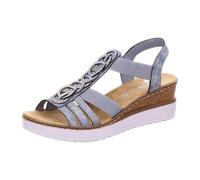 Rieker Sandalette für Damen, blau, Größe 38 EU