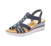 Rieker Sandalette für Damen, blau, Größe 42 EU