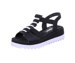 Rieker Sandalette für Damen, schwarz, Größe 42 EU
