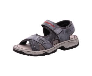 Rieker Sandalette für Herren, grau, Größe 44 EU