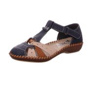 Rieker - Sandalette geschlossen blau - Gr. - 39