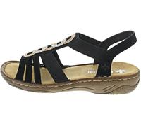 Rieker V2870-00 für Damen, schwarz, Gr. 38 EU