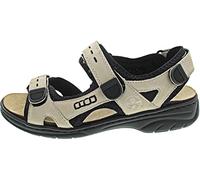 Rieker Sandals 64582-60, Women sandals, Beige, 38 EU