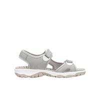 Rieker Sandals 68866-40, Women sandals, Grey, 39 EU