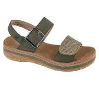 Rieker - Sandalen V0951 - Grün - Größe 36