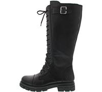 Rieker Damen Schnürstiefel Z9106, Frauen Stiefel,uebergangsstiefel,uebergangsschuhe,schnürboots,langschaftstiefel,schnürung,schwarz (00),38 EU / 5 UK