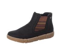 Rieker Schlupf/Reißverschlussstiefelette Kaltfutter für Damen, schwarz, Größe 36 EU