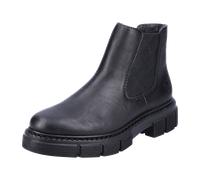 Rieker Schlupf/Reißverschlussstiefelette Kaltfutter für Damen, schwarz, Größe 39 EU