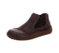 Rieker Schlupf/Reißverschlussstiefelette Kaltfutter für Damen, schwarz, Größe 41 EU