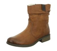 Rieker Schlupf/Reißverschlussstiefelette Warmfutter für Damen, braun, Größe 36 EU