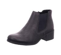 Rieker Schlupf/Reißverschlussstiefelette Warmfutter für Damen, schwarz, Größe 40 EU