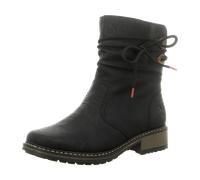 Rieker Schlupf/Reißverschlussstiefelette Warmfutter für Damen, schwarz, Größe 40 EU