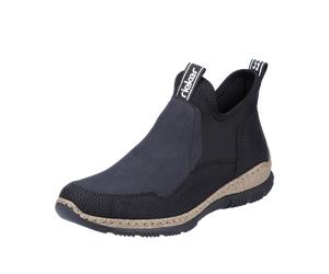 Rieker - Schlupfstiefelette schwarz - Gr. - 39
