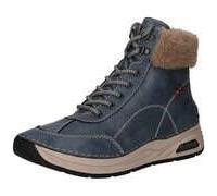Rieker Schnür Boots Damen blau 39