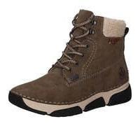 Rieker Schnür Boots Damen braun braun 37 Synthetik