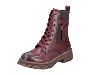 Rieker Schnürboots für Damen, rot, Größe 42 EU