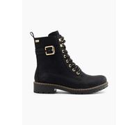 Rieker Schnürboots Schwarz, Damen, Größe: 40, Material: Synthetik/Textil