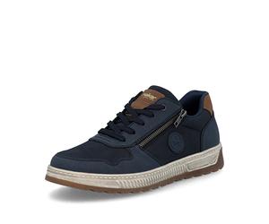 Rieker - Schnürhalbschuh: Balti - Blau 41