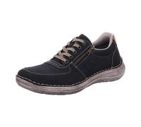 Rieker Schnürhalbschuh für Herren, blau, Größe 45 EU