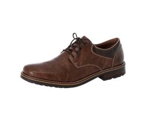Rieker Schnürhalbschuh für Herren, braun, Größe 45 EU