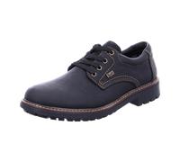 Rieker Herren Bequemschuhe B4610, Männer Schnürhalbschuhe,riekerTEX,Schnuerung,lace-up,Low-tie,Komfortschuhe,Man,schwarz (00),43 EU / 9 UK