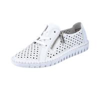 Rieker Damen Low-Top Sneaker M2300, Frauen Halbschuhe,Freizeitschuhe,Turnschuhe,Laufschuhe,schnürschuhe,schnürer,Weiss (80),37 EU / 4 UK