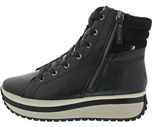 Rieker Schnürstiefel Schwarz - Schwarz / 42