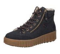 Rieker Schnürstiefelette Damen blau 36