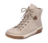 Rieker Schnürstiefelette Kaltfutter für Damen, beige, Größe 37 EU
