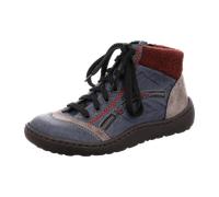 Rieker Schnürstiefelette Kaltfutter für Damen, blau, Größe 36 EU