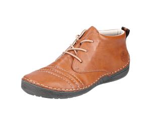 Rieker Schnürstiefelette Kaltfutter für Damen, braun, Größe 37 EU