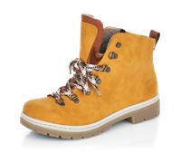Rieker Schnürstiefelette Kaltfutter für Damen, gelb, Größe 36 EU