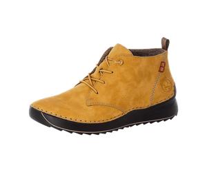 Rieker Schnürstiefelette Kaltfutter für Damen, gelb, Größe 36 EU